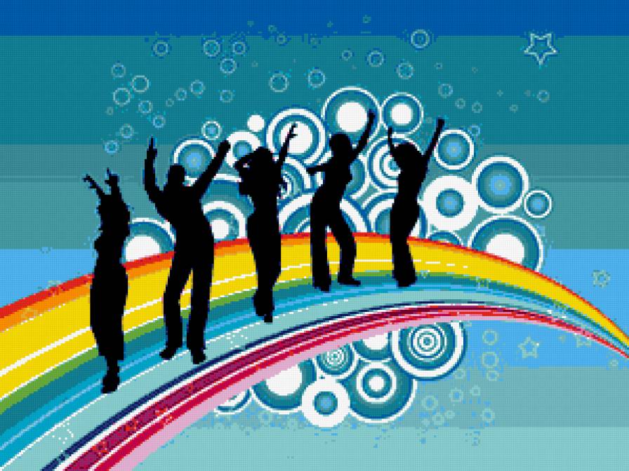 Show girls - девушка, силуэт - предпросмотр