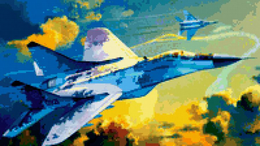 Самолет - предпросмотр