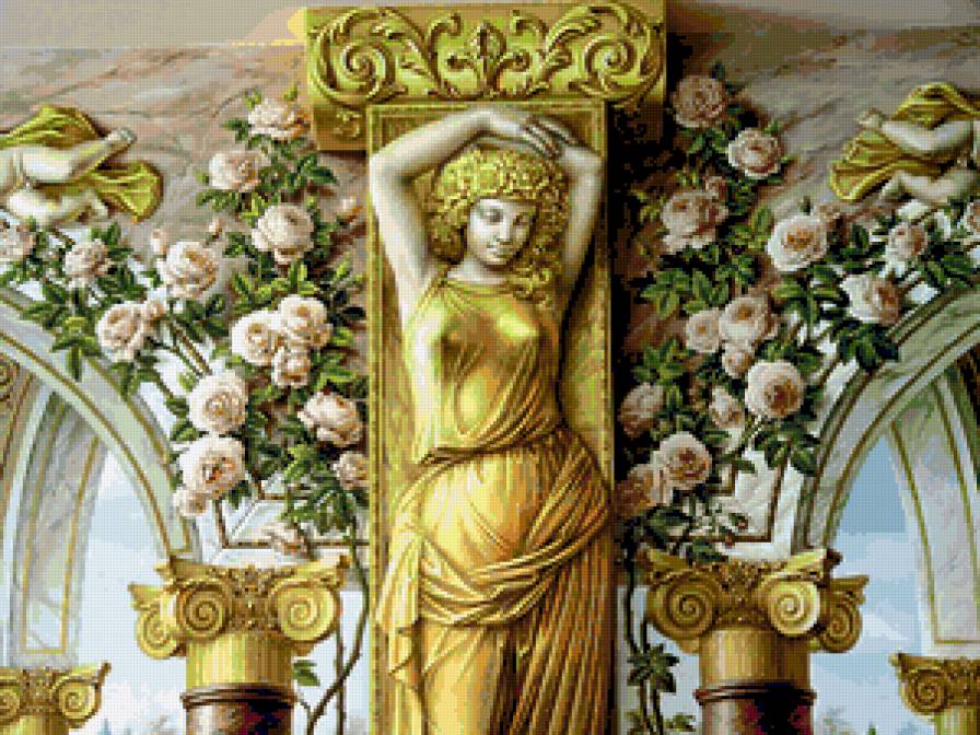 богиня - картина - предпросмотр