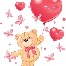 Схема вышивки «лечу к тебе»