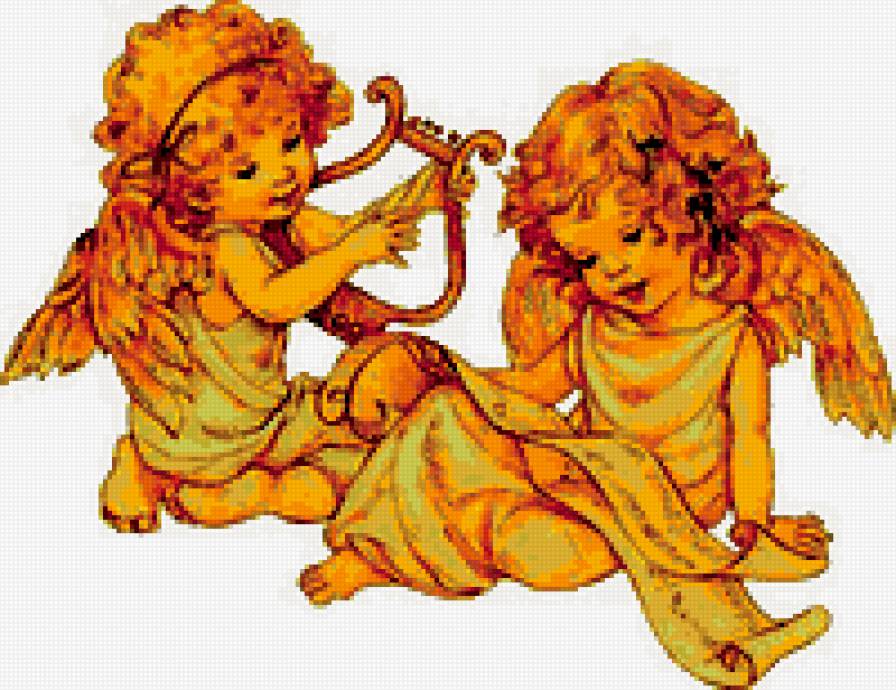 Ангельская песенка - ангел, красота - предпросмотр