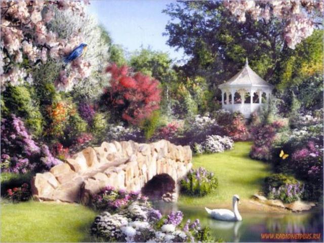 дом с беседкой - оригинал