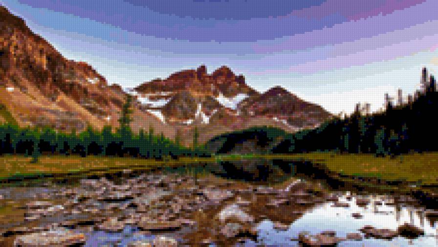 летний пейзаж - природа, пейзаж - предпросмотр