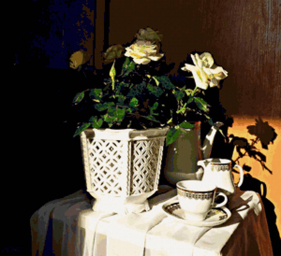 №328476 - цветы, натюрморт, розы - предпросмотр