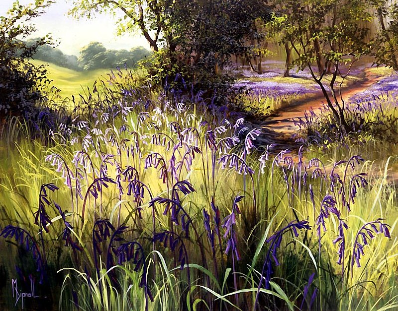 луговые цветы - природа, лето, поле - оригинал