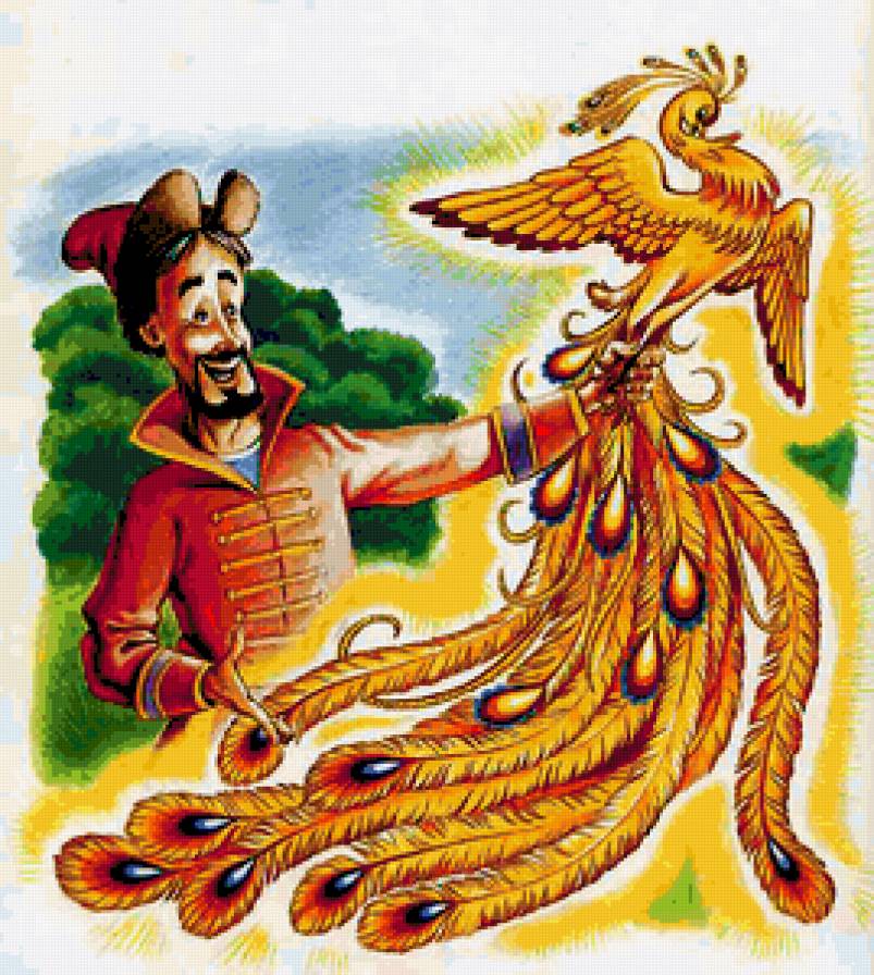 Жар птица - жар птица. птицы, сказочные птицы - предпросмотр