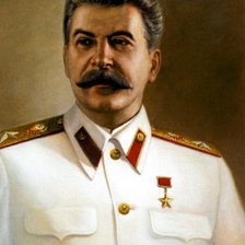 Схема вышивки «Портрет Сталина»