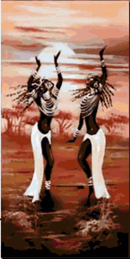 Африка - женщины - предпросмотр