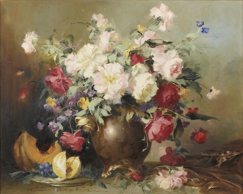 №330108 - натюрморт, цветы, букет - оригинал