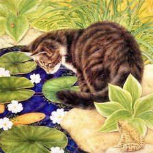 Схема вышивки «Интерес»