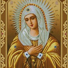 Схема вышивки «икона»