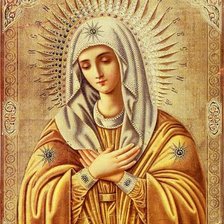 Схема вышивки «икона»