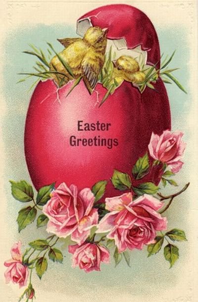 пасха винтаж - оригинал