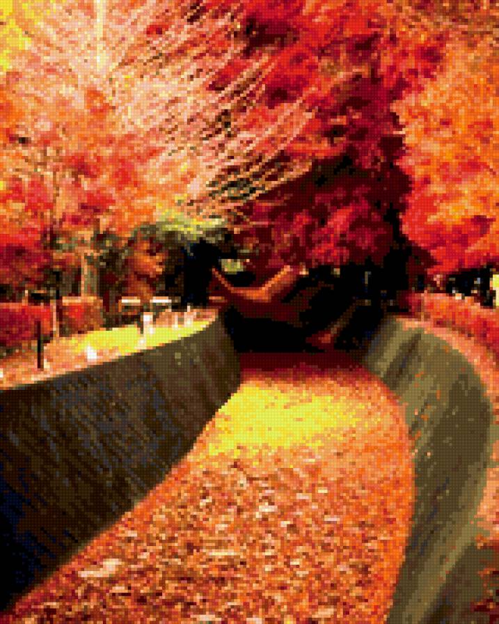 осенний лес - предпросмотр