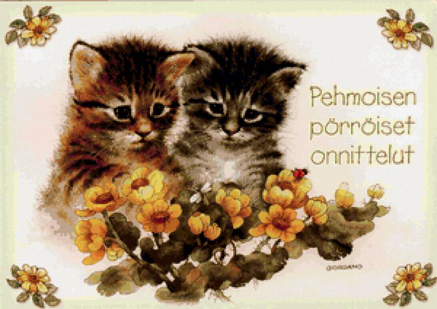 Пушистые любимцы - пушистые комочки, любимцы - предпросмотр