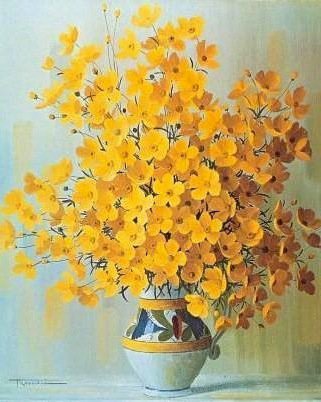 желтые цветы - оригинал
