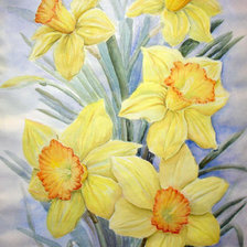 Схема вышивки «Цветы»