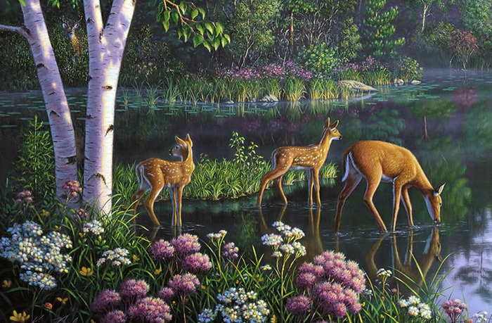 Водопой - оригинал