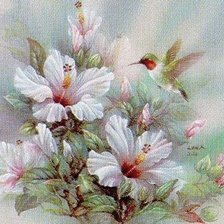 Оригинал схемы вышивки «Цветы» (№332294)