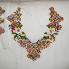 Схема вышивки «для платья»