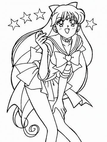 Сейлор Венера - аниме персонаж, сейлор воин - оригинал