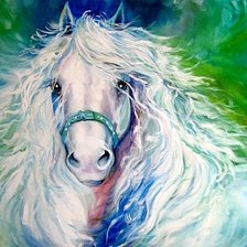 Схема вышивки «лошадь»