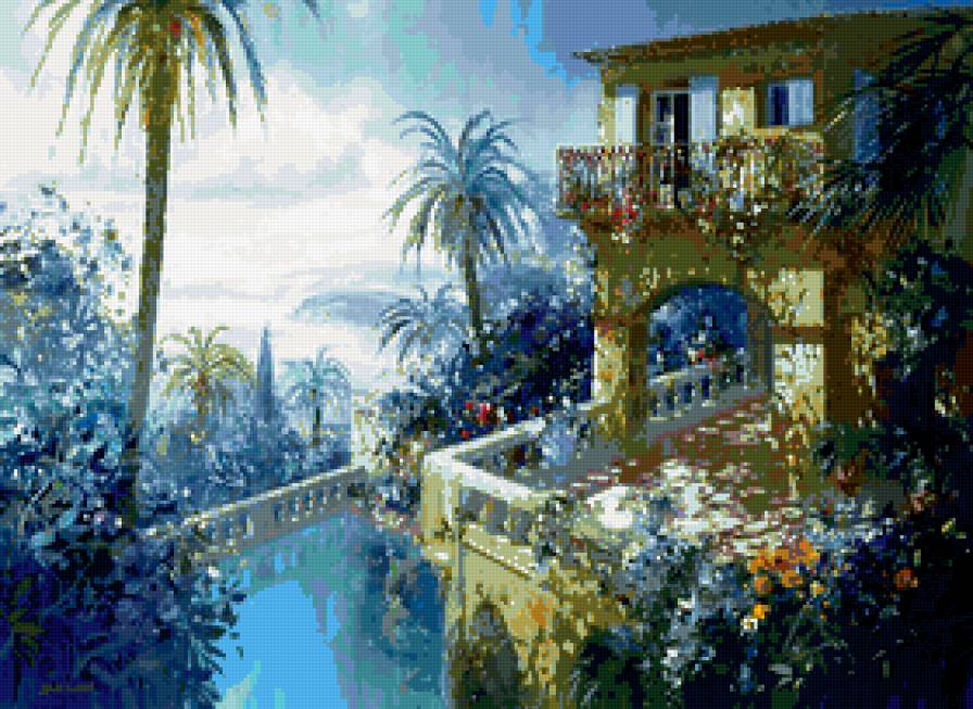 домик у воды - предпросмотр