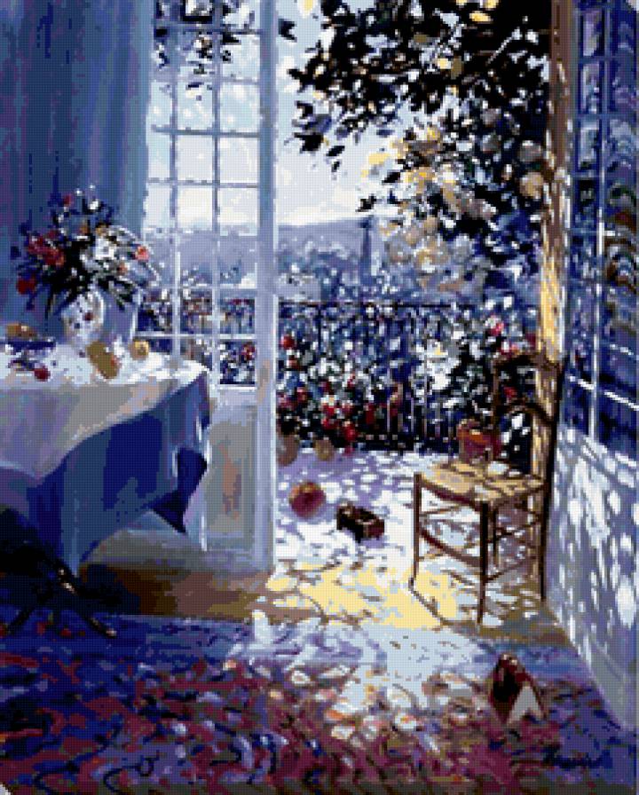 вид с балкончика - предпросмотр