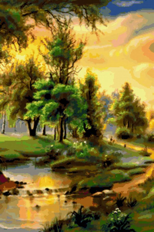 в лесу - предпросмотр