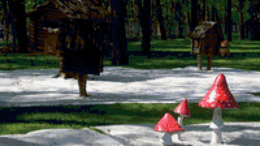 парк - природа, парк отдыха - предпросмотр