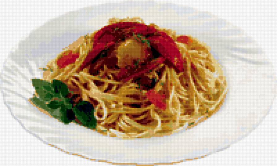 натюрморт на кухню - еда, на кухню, макароны, натюрморт, паста - предпросмотр