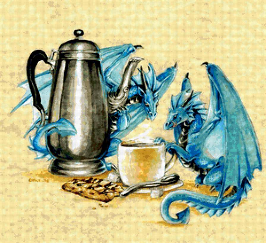 Сказочные персонажи художницы Heather Bruton - фэнтези, живопись, драконы, сказки - предпросмотр