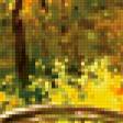 Предпросмотр схемы вышивки «осенний пейзаж» (№334053)