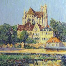 Схема вышивки «Пейзажи Густаво Луазо»