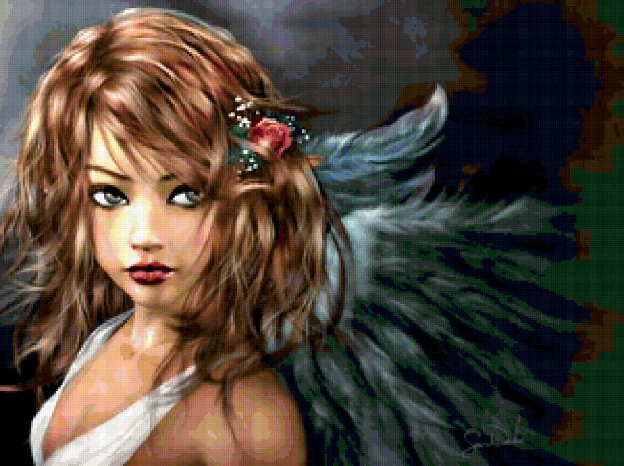 №335007 - женская красота, девушка, эльф, природа - предпросмотр