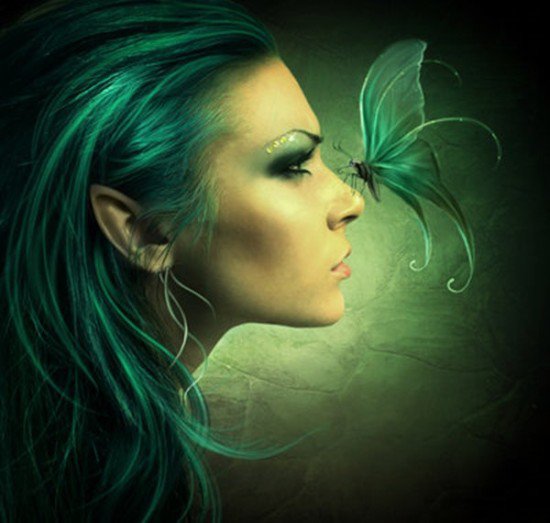 №335009 - женская красота, природа, эльф, девушка - оригинал