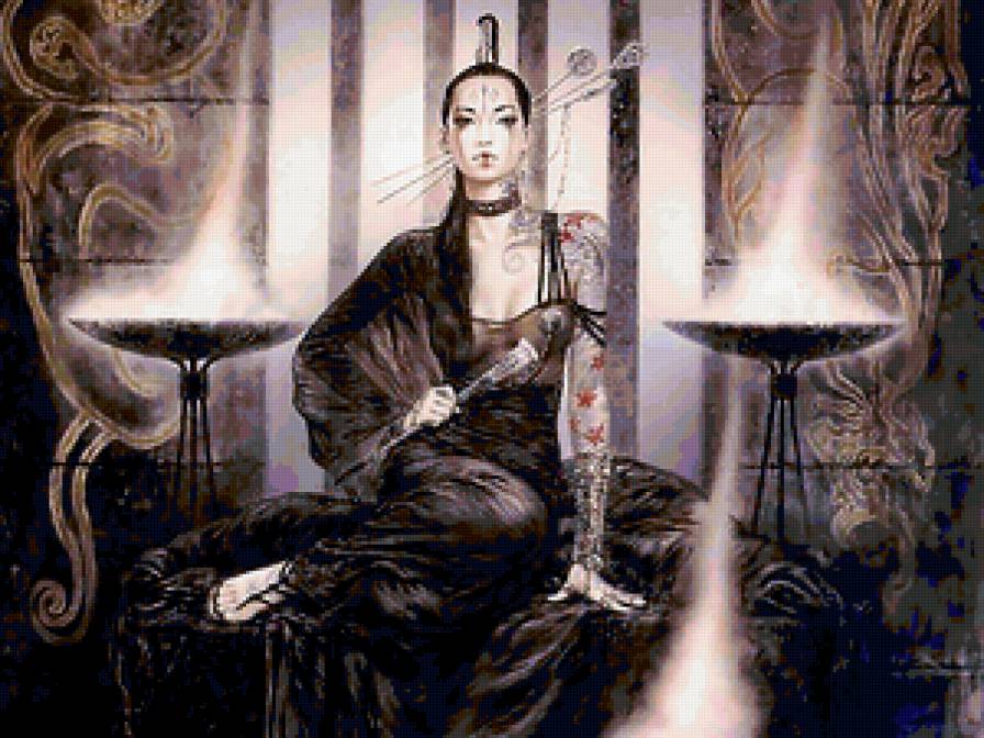 №335012 - воин, девушка, женская красота - предпросмотр