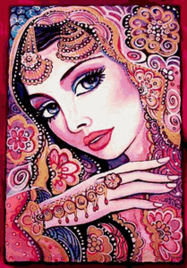 восточная девушка - предпросмотр