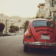 Схема вышивки «Ретро машина»