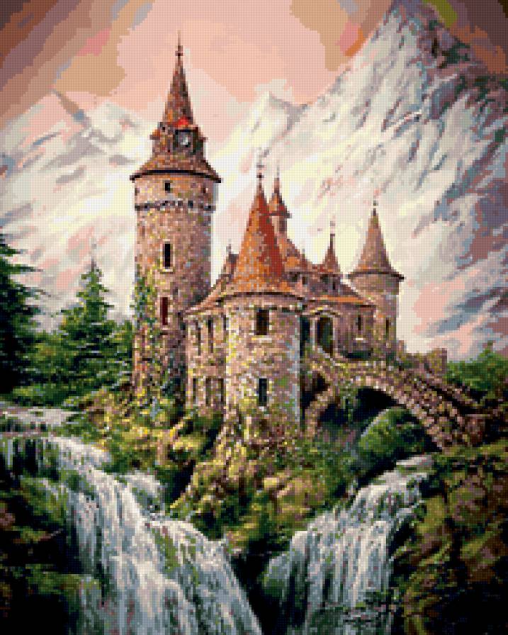 Замок - замок - предпросмотр