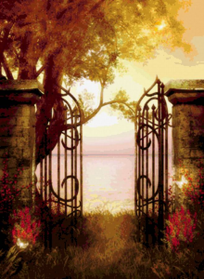 калитка - предпросмотр