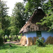 Схема вышивки «пейзаж»