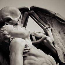 Схема вышивки «ангел смерти»