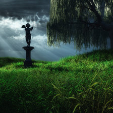 Схема вышивки «кладбище»