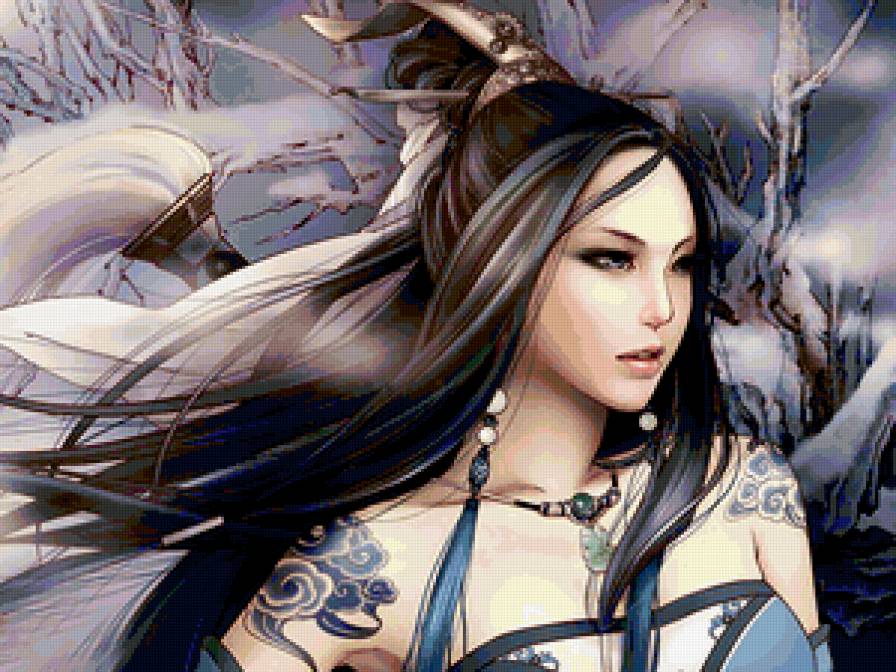 №336223 - фэнтези, женская красота, девушка - предпросмотр