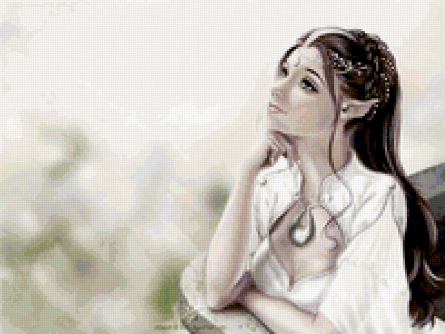 №336298 - эльф, женская красота, фэнтези, девушка - предпросмотр