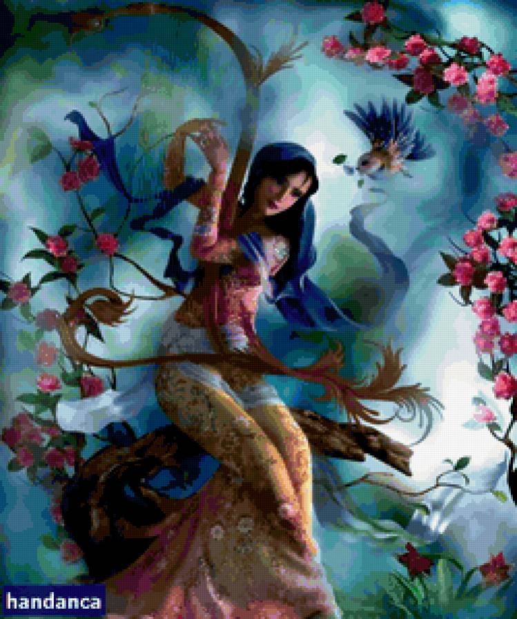 №336325 - фэнтези, женская красота, девушка - предпросмотр