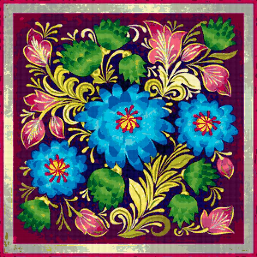 узор(подушка) - красота - предпросмотр