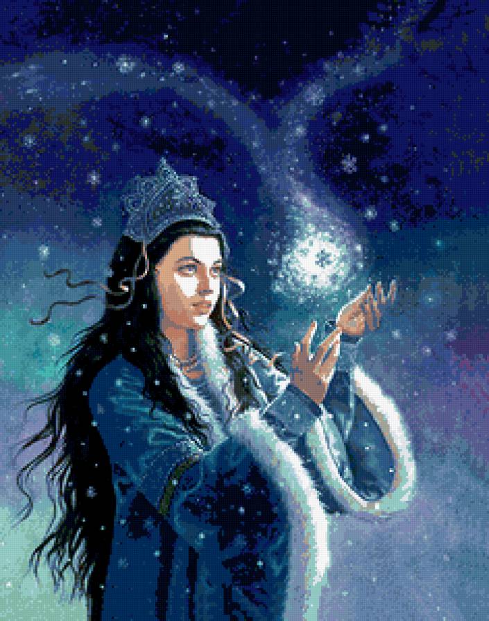 Снегурочка - сказочное - предпросмотр