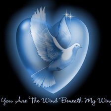 Схема вышивки «Голубь»